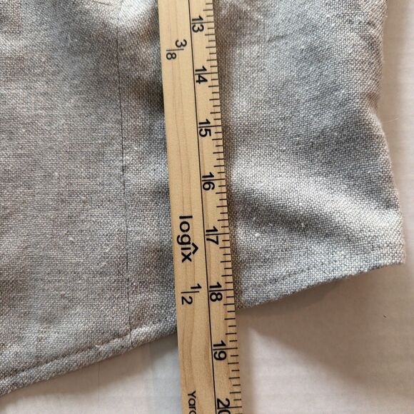 Reformation Devin Vest Women’s Size 12 Tan V-Neck Button Front Tailored Top chic - Picture 10 of 10